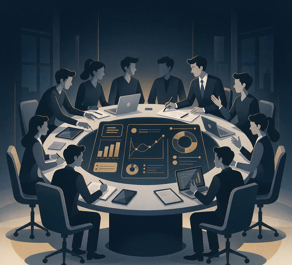 HR 与业务共同校准价值观考核